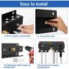 Pressure Washer Gun Holder Wall Mount Foam Cannon Holder 28.5 x 12 x 5 cm Car Wash Accessories Organizer for Wand Nozzle Tip