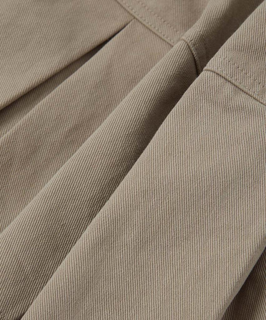 MOONSUN Essential_Mss Pleats Mini Skirt [Beige]