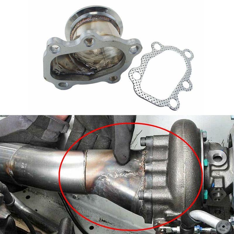 For T25 T28 GT25 GT28 2.5 63mm Turbo Down Pipe Stainless Steel Adapter