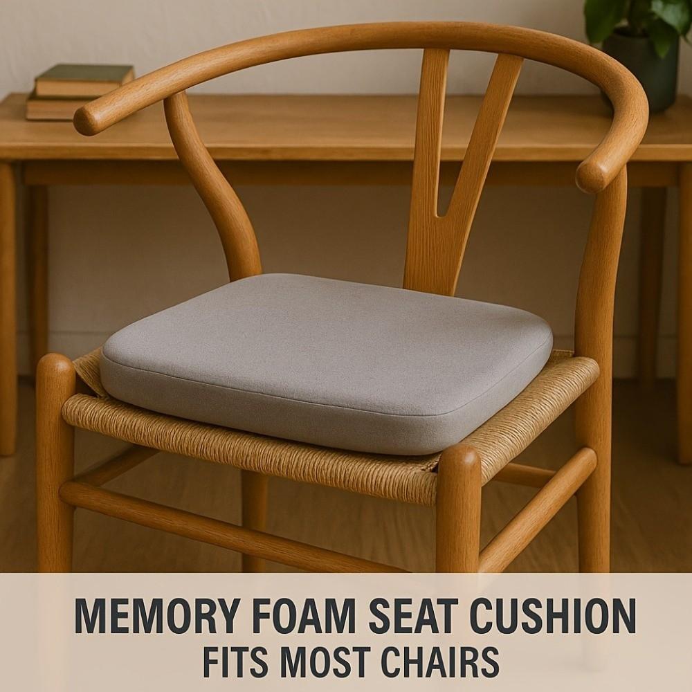 Anti-flattening Design Seat Cushion Ultra Soft Chair Pad Comfortable Fart Cushion Long Sitting