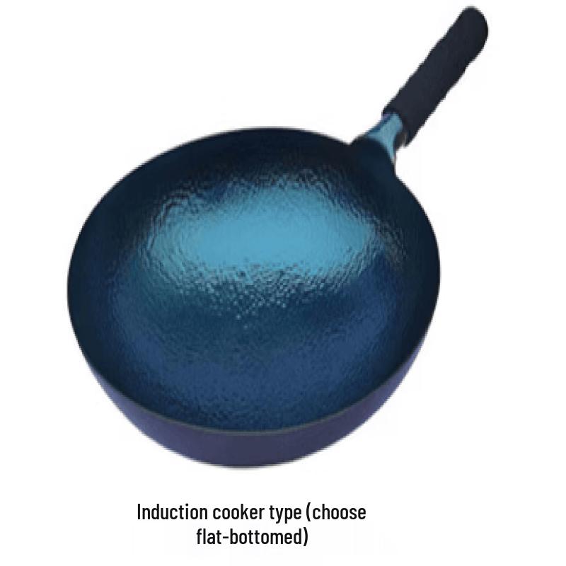 Wutuo Non-Stick Wrought Iron Fish Scale Wok