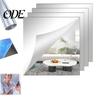 Oglindă de Perete Autoadezivă 100/200CM Moale Impermeabilă Folie Autoadezivă Full Body Antisoc Sticker Decorativ pentru Sufragerie Dormitor Baie
