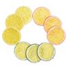 Plastic Lemon Slice Models for DIY Creative Ornaments and Kitchen or Photography Decoration Props