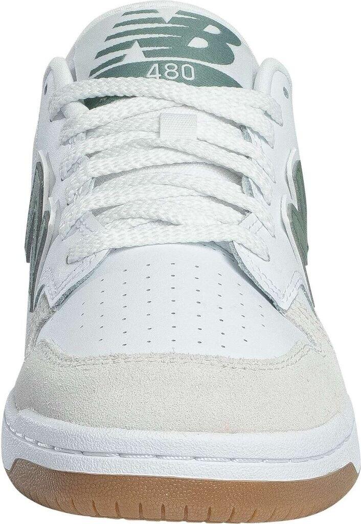 Кроссовки New Balance 480 чистый белый лесной зеленый