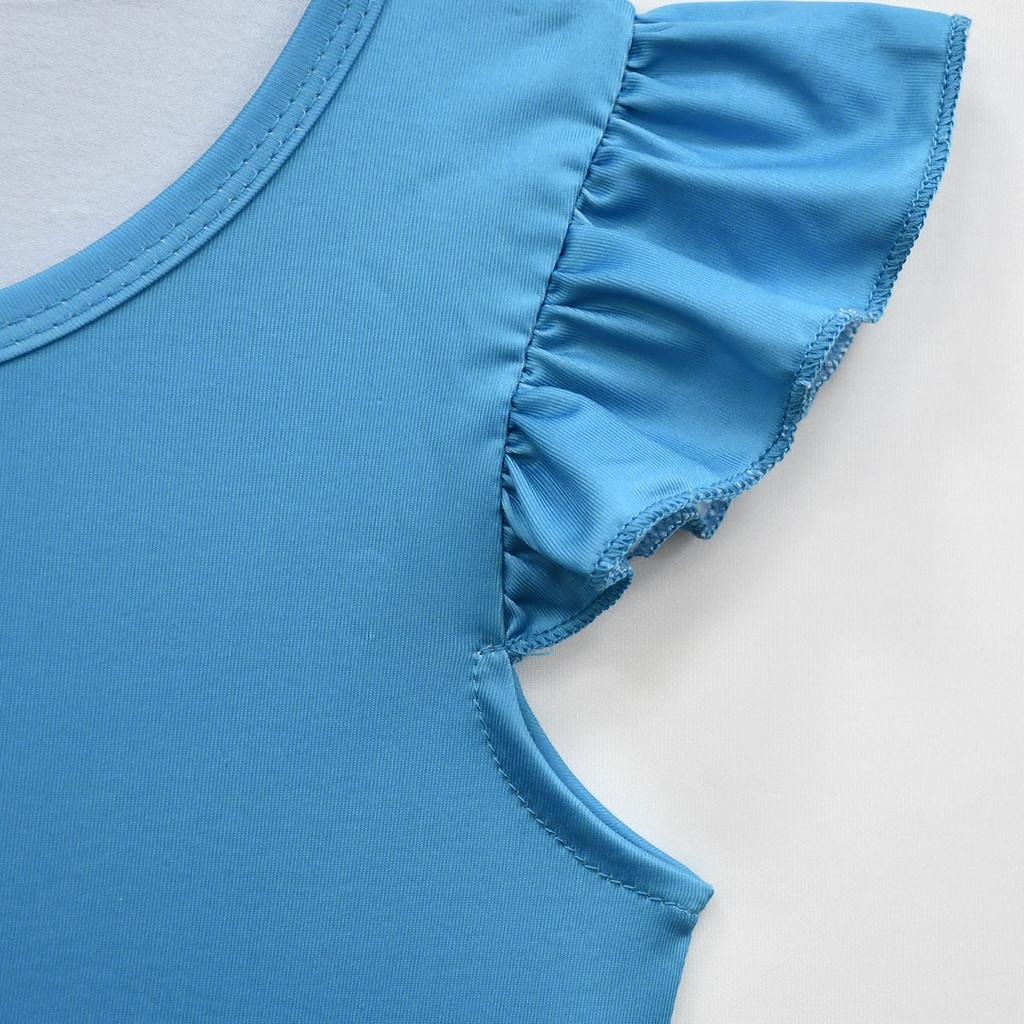 Kinder Mädchen Stranger Things Steve Harrington Print Lässiges Rüschenkleid