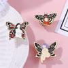 Original Design Butterfly Girl Brooch Versatile Alloy Pin Ideal For Fashion Lovers And Collectors