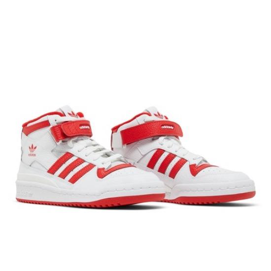 

adidas Forum Mid J White Vivid Red GS GY8363 EU 35.5 білий