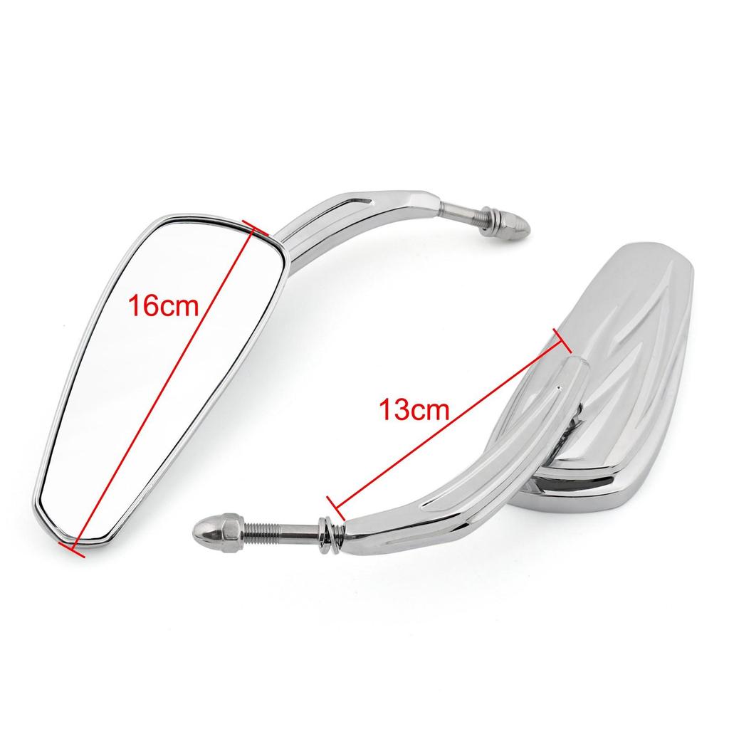 Rear View Mirror Mirrors For  CVO Dyna Fat Bob Heritage Softail XLX