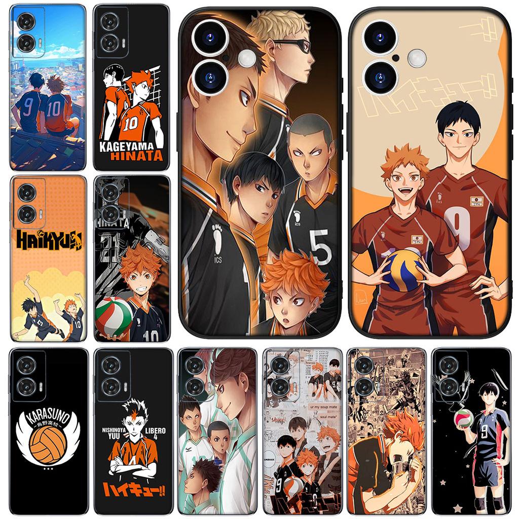 Haikyuu Volleyball Shoyo Hinata for Motorola Moto Edge 50 30 One Fusion 40 Neo Ultra Pro 20 Lite G50 G85 E15 E14 Phone Case