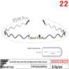 Unisex Invisible Sports Iron Headband - Korean Style Wave Hair Clip.