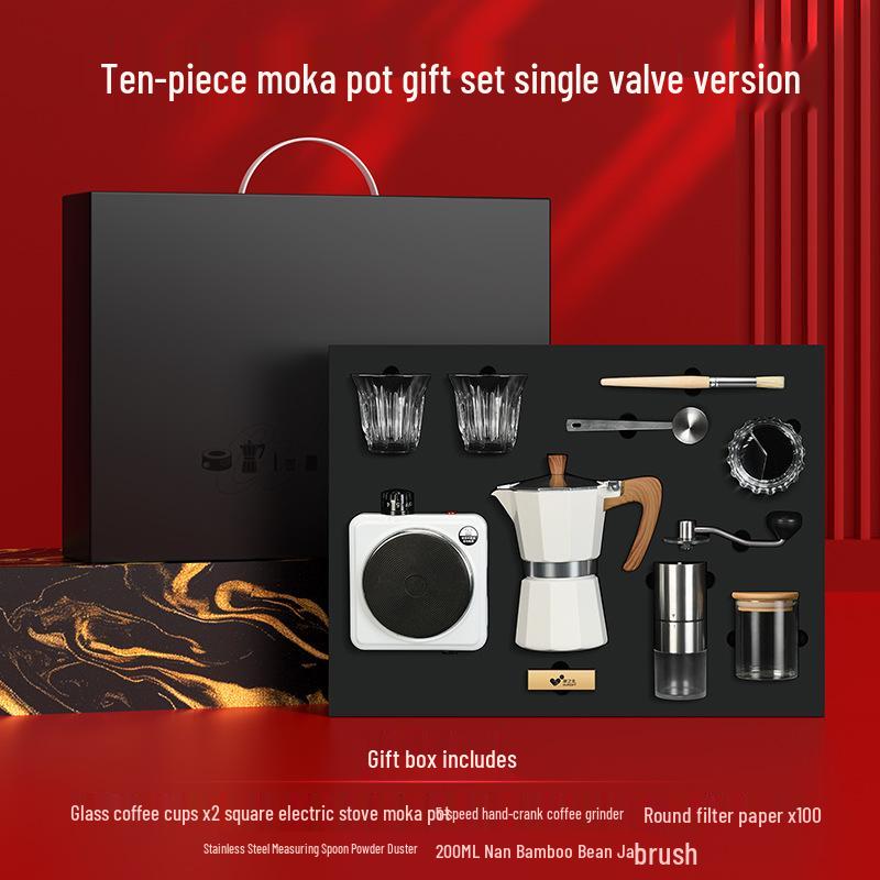 Luxury Hand-Drip Coffee Maker Set: Premium Gift for Leaders & Employees
