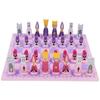 Travel Chess Set With Chess Board Educational Toys For Kids Adults Wooden International Chess Game Colour King And Queen