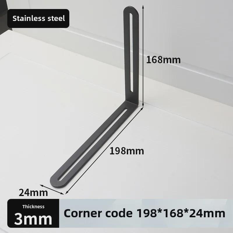 

Регулируемый угловой соединитель L-образной формы из нержавеющей стали