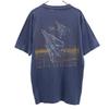 Vintage 80s F14 BLACKBIRD Tomcat Fighter Short Sleeve Double-sided Printing T-shirt Men's Used