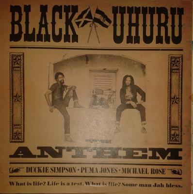 LP Schallplatte BLACK UHURU - Anthem ILPS9769 Island Records Jamaika Reggae, Ska & Dub Gebraucht