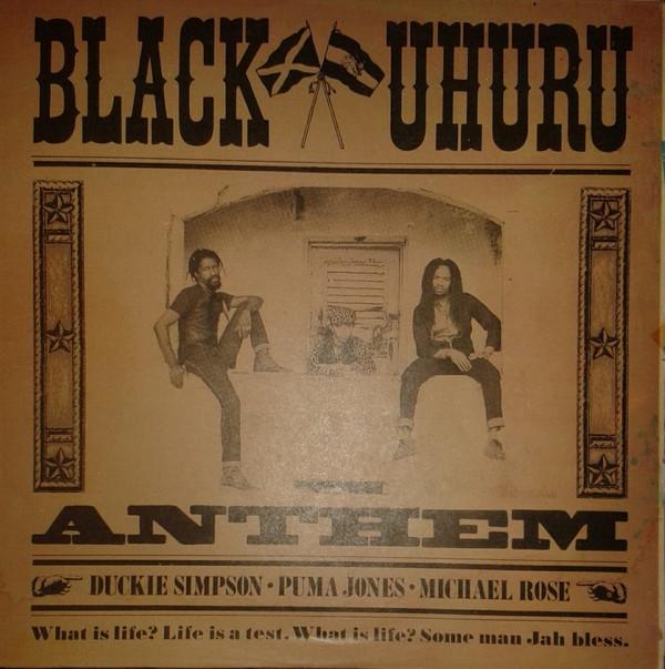 

LP Record BLACK UHURU - Anthem ILPS9769 Island Records Jamaica Reggae, Ska & Dub Used