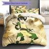 Toph Beifong  Pattern Bedding Quilt Set  Home Decoration  Gift (1 * duvet cover + 2 * pillowcase  without core)