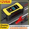 12V 6A Smart Charger for Car and Motorcycle Batteries