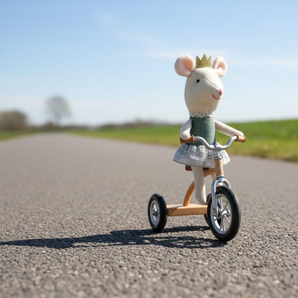 Legmic Toys For Girls Cute Baby Dolls Boy Girl The mouse family Mini plush doll house cute mouse doll box family toys