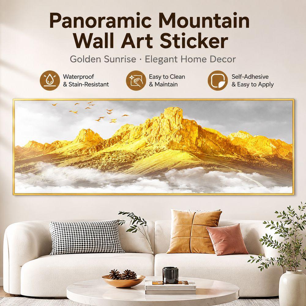 Mountain Landscape Bedside Decorative Paintings for Bedroom Living Room Bedside Background Wall