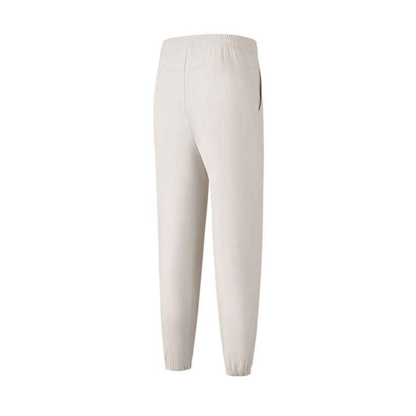 Skechers Godri Ss25 Comfortable Soft Loose Cuff Quick-Dry Breathable Knitted Sports Pants Women bottoms Bellflower-White P225W120-021C