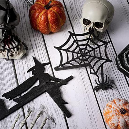 Türrahmen-Dekoration, Halloween, exquisite Katzenform, Acryl-Türrahmen-Ornament für Zuhause, Festival, Dekoration