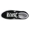 Converse One Star Low 'Black Suede' (Unisex) Black / White / White Skate Shoes 158369C