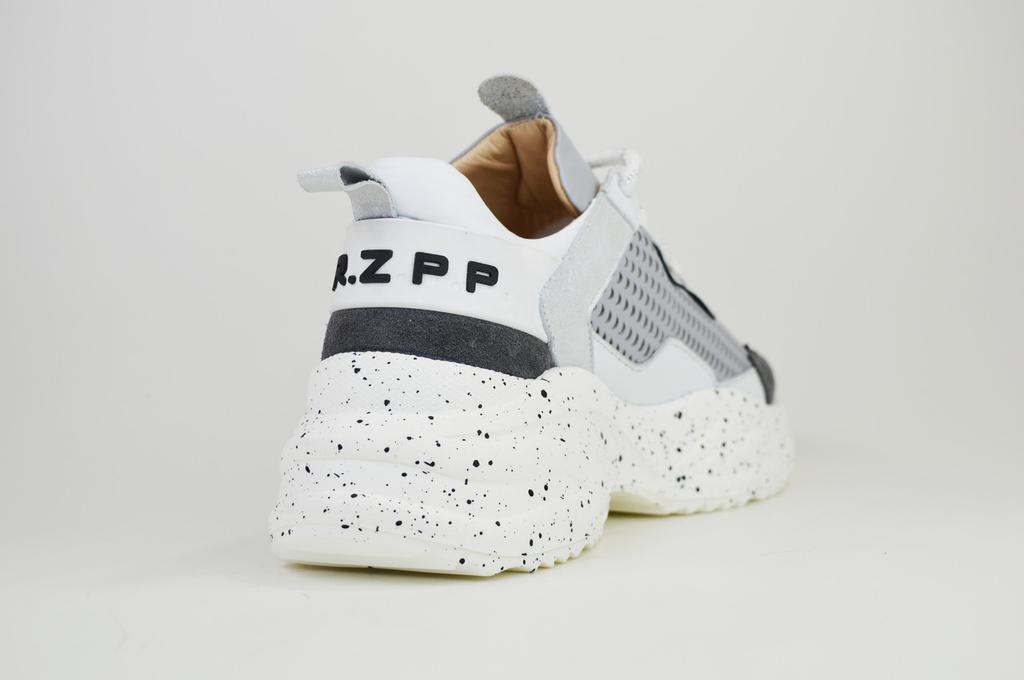Phany 366414 39 Grey Leather Sneakers