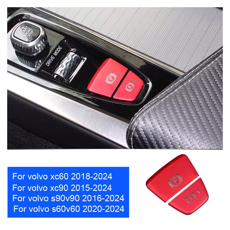 For Volvo XC60 XC90 S90 V90 V60 S60 Start Button Parking Brake Patch Decoration Supplies