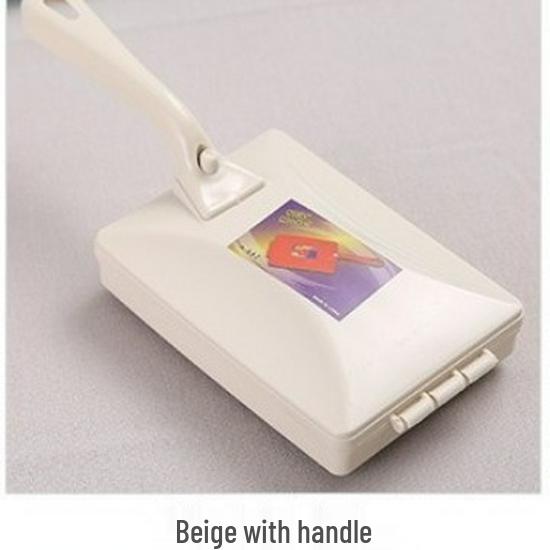 Velký prachový váleček s dlouhou rukojetí: Odstraňovač chloupků a zametač koberců pro úklid domácnosti (Postele, Pohovky)