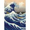 The Great Wave of Kanagawa Ukiyoe Japanese Art Vintage Poster Canvas Painting Famous Wall Pictures Living Room Home Decor