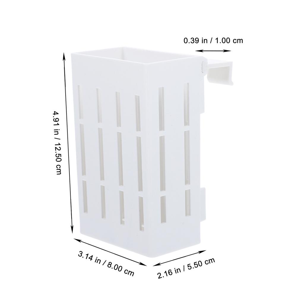 3Pcs Aquarium Plant Holder Plastic Hanging Fish Tank Pot Aquatic Plant Basket with Drainage Holes for Healthy Growth