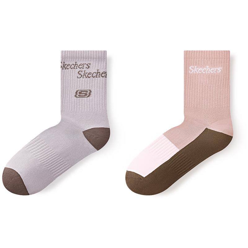 

Skechers Mid-Calf Anti-Bacterial Socks L424U027 S