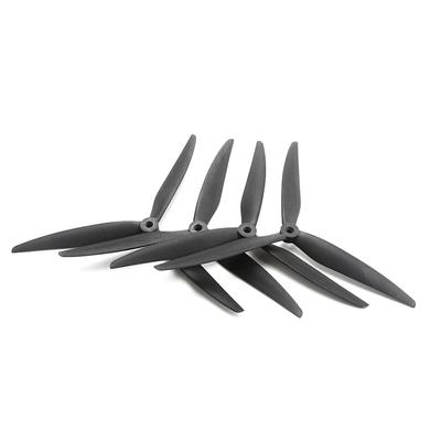 2 Pairs Tracker 10 Inches 1050-3 Propeller 3 Blade 1050 Tracker PC Fiberglass Carbon Nylon Props