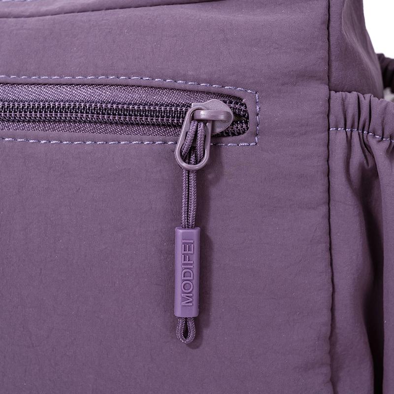 Multi-vakken Nylon Tas Pendelaar Multifunctioneel Schouder Crossbody Draagbaar Kleine Vierkante Tas