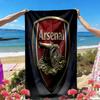 Football team.C Print Beach Towel, Versatile Lightweight Absorbent Beach Towel for Pool Surf Yoga Bathroom, Perfect Birthday Holiday Gift