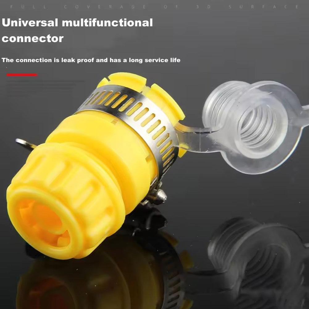 Universell Kranadapter Slangkoppling Koppling Snabbkoppling Kran För Biltvätt Trädgårdsbevattning