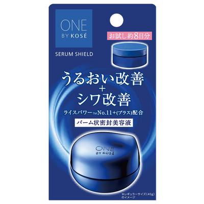 Quasi-drug ONE KOSE Serum Shield 7g Mini Size Wrinkle High Moisture Hydration Improvement 8-Day Trial