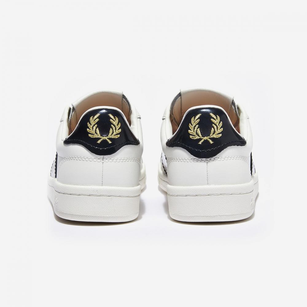 Fred Perry B721 Leather Branded  Porcelain 254  