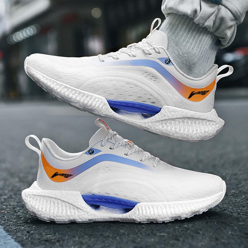 Atmungsaktive Low-Top-Sportschuhe für den Außenbereich, echte explosive Carbonplatte, weiche Sohle, Stoßdämpfung und Rückfederung, professionelle Laufschuhe