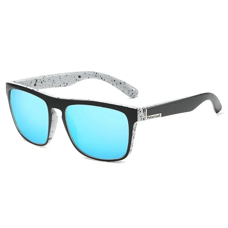 Luxury Cycling Outdoor Women Uv400 Eyewear Retro Driving Fishing Square Frame Sun Glasses Men Sunglasses