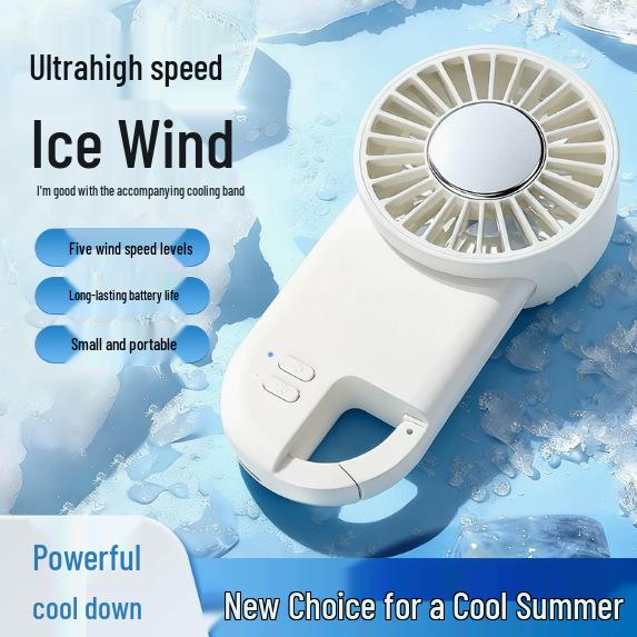 Portable USB Charging Handheld Climbing Fan