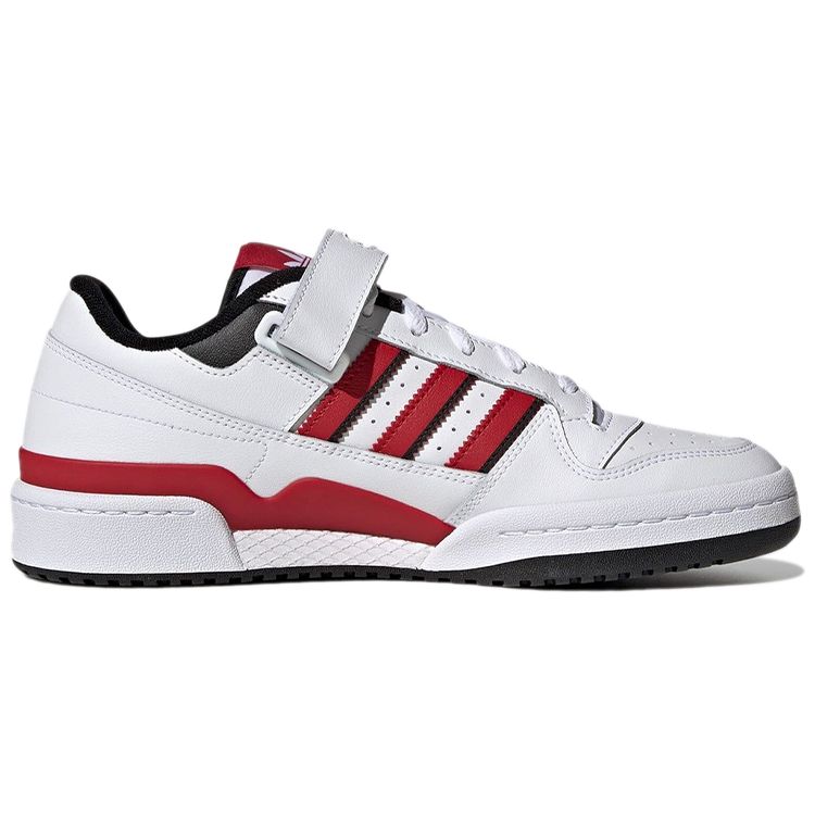 Adidas Originals Forum 84 Low Leather Retro Casual Low Top Sneakers Unisex Sneakers White Red Black GZ1838