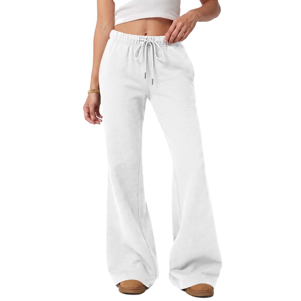 Women's Jogger Sweatpants with Pockets, Color Casual Pants with Cuffs