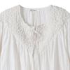 GGPX New York Embossed Ribbon Neck Blouse  Gq3sh047f 