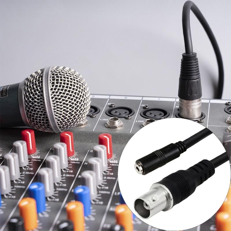 BNC Male Female to 3.5mm Male Female Adapters Cable 1M Coppers Cores for Surveillances Systems Sound Video Signals Transmission DVR NVR Connection
