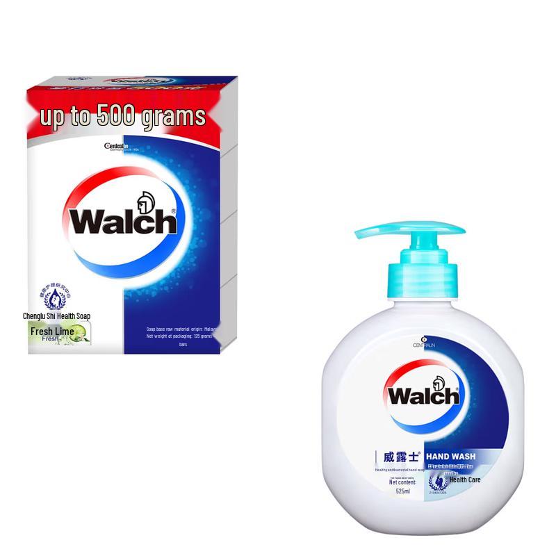 Walch Healthy Soap Fresh Lime & Antibacterial Hand Wash Set