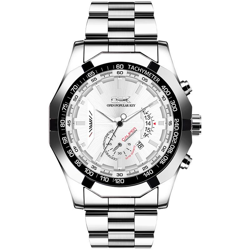 OPK Brand Watch with Calendar Quartz Watch Men's Watch Men's Watch
