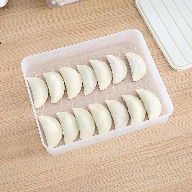 Refrigerator Food Storage Container with Lid Sealed Crisper Food Fresh Keeping Storage Box Multifunctional Household Organizer