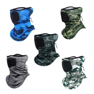 Headwear Face Cover Ice Silk Tube Scarfs Bandana Face Mask Cycling Bandana